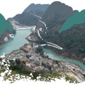Climate change is exposing Himalayan towns like Chungthang and the hydropower facility below to growing risk from glacial lake outburst floods
