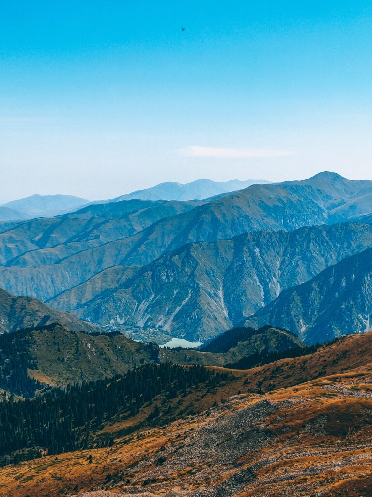 Mountain range in Kazakhstan